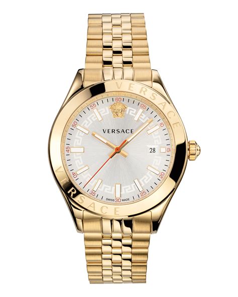 versace gold watch sale|Versace gold watch for men.